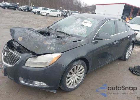 2012 Buick Regal Turbo - Premium 1 from USA, damaged, VIN 2G4GS5EV5C9191527